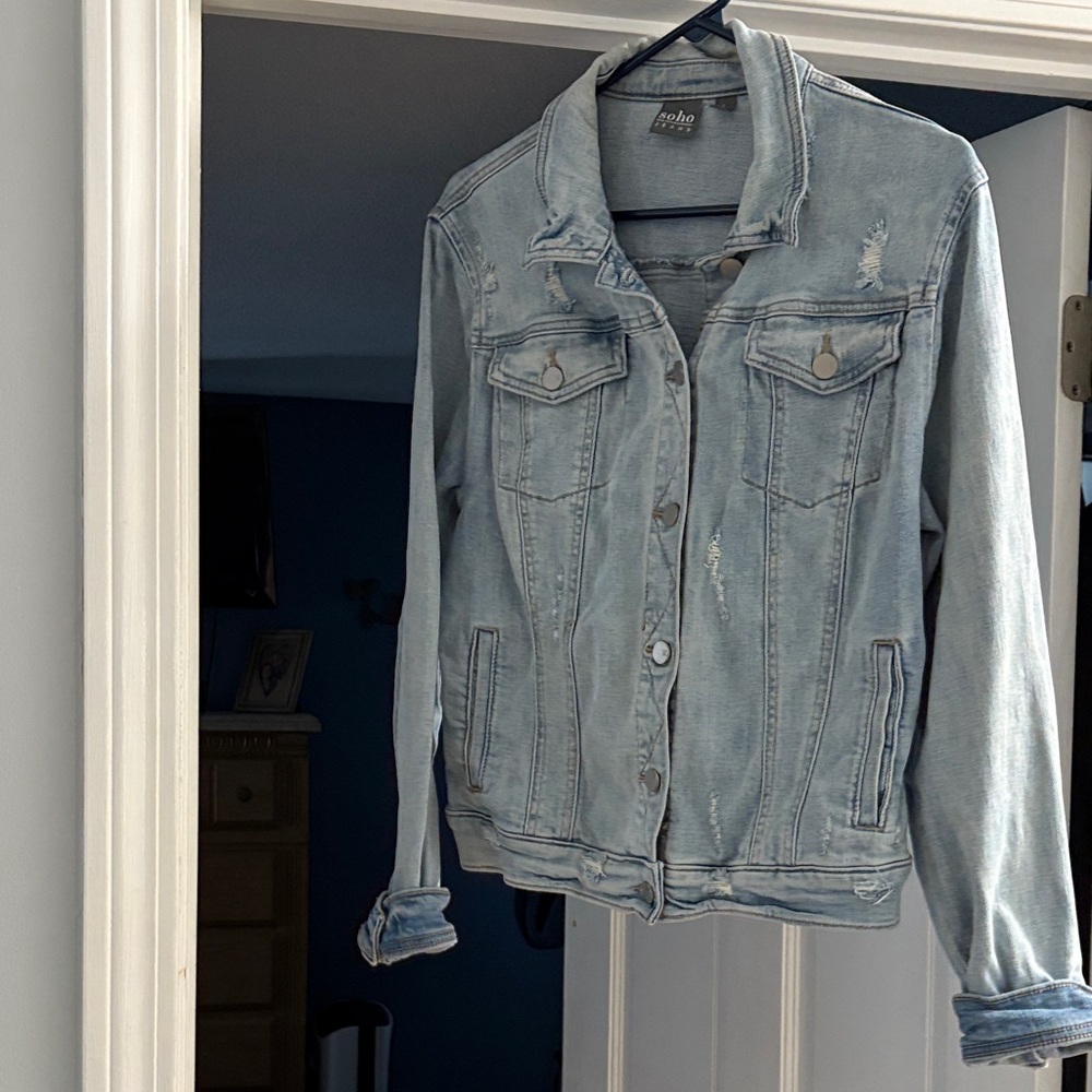 Soho Light Wash Denim Jacket